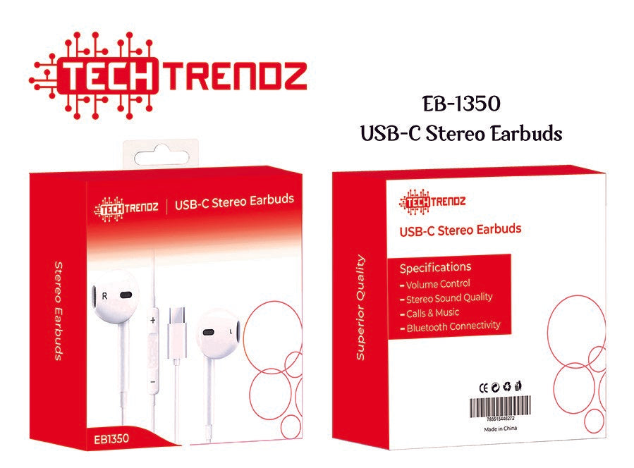 USB-C Stereo Earbuds