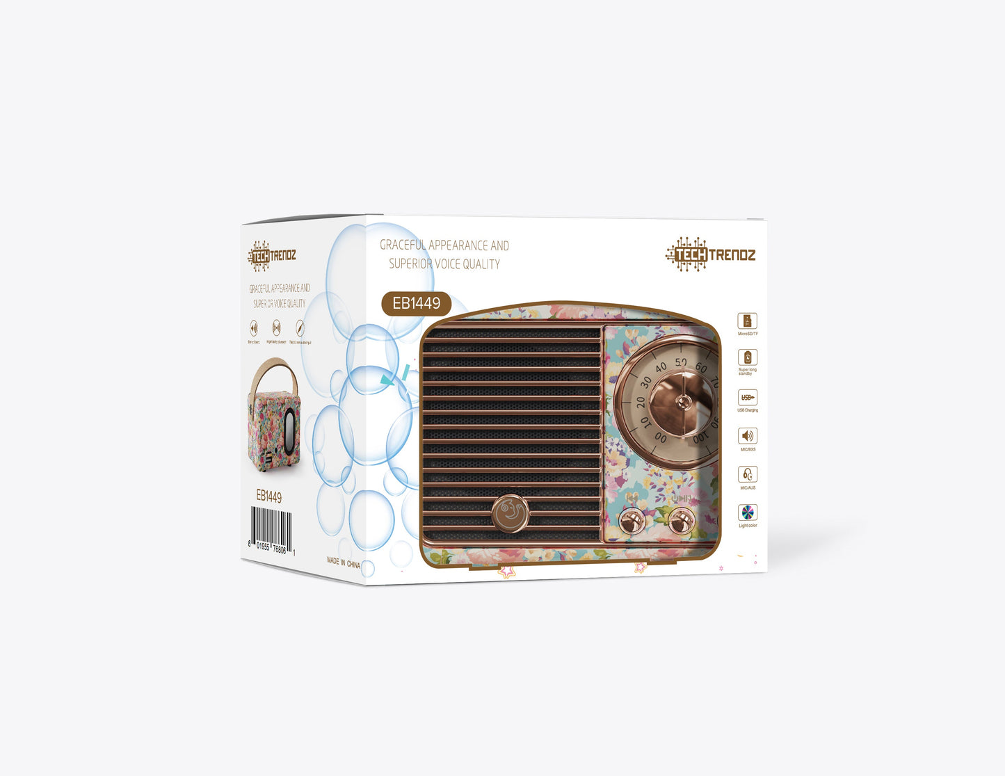 FLORAL VINTAGE SPEAKER