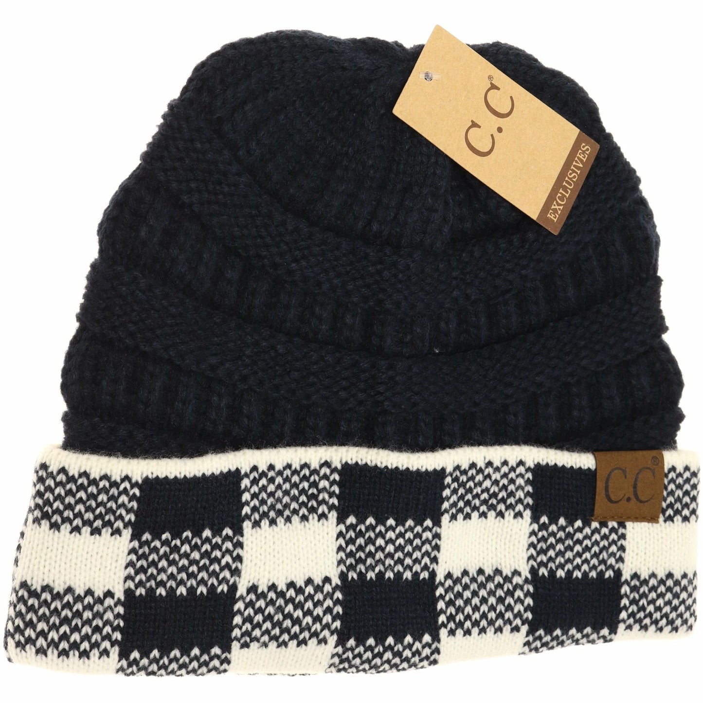 BF-23 Buffalo Check C.C. Beanie