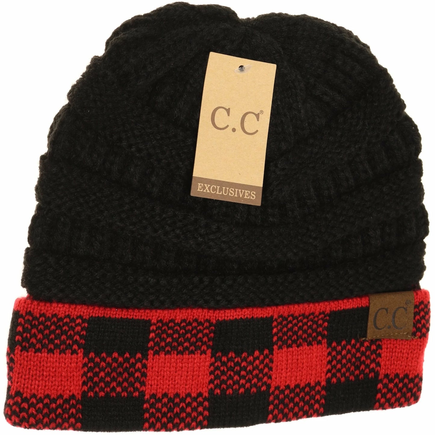 BF-23 Buffalo Check C.C. Beanie