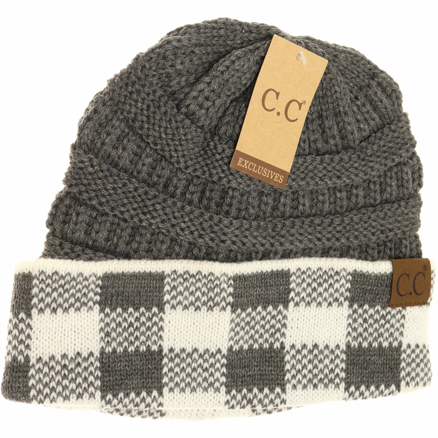 BF-23 Buffalo Check C.C. Beanie