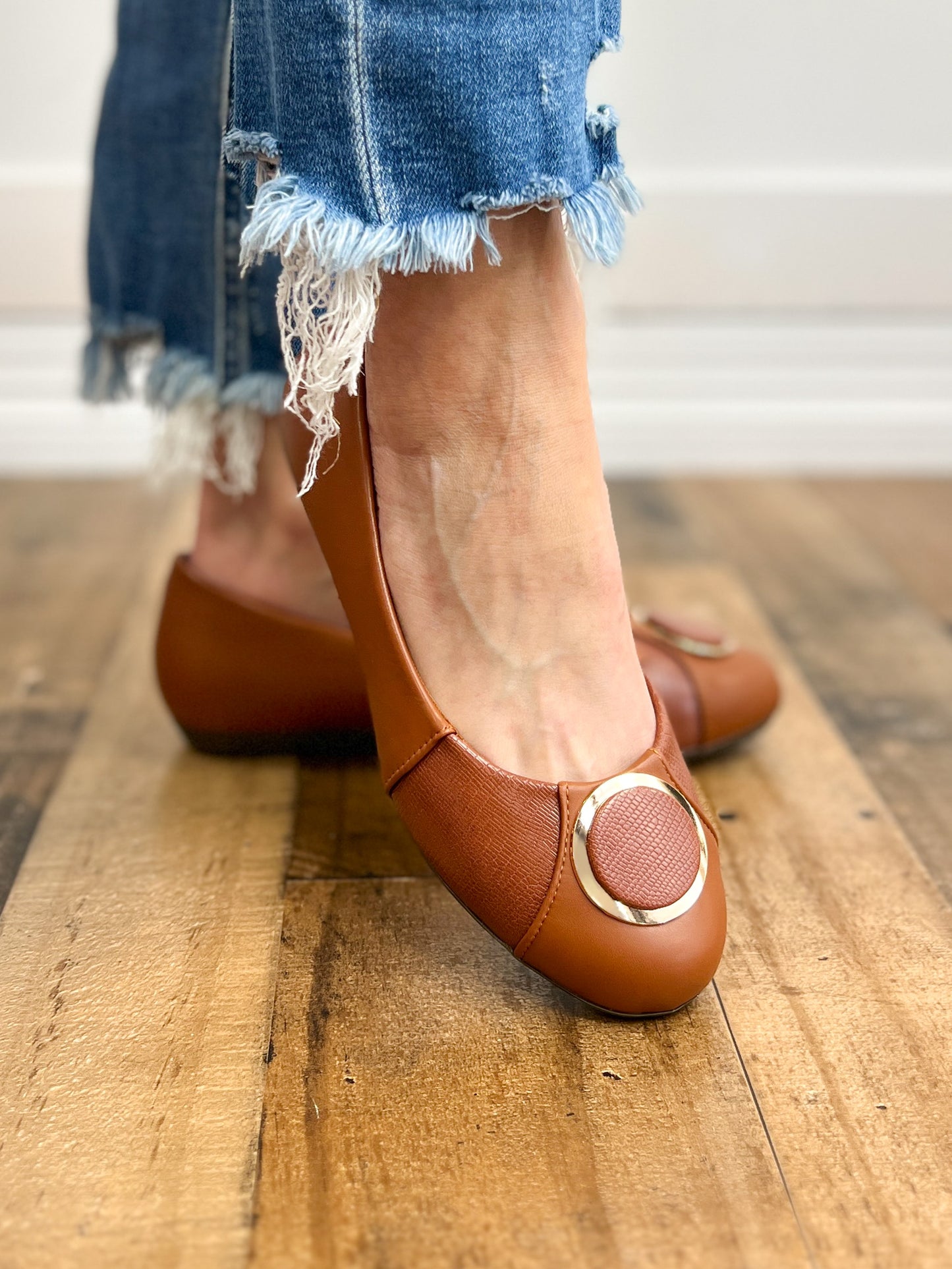 Pierre Dumas Kiana Rounded Flats