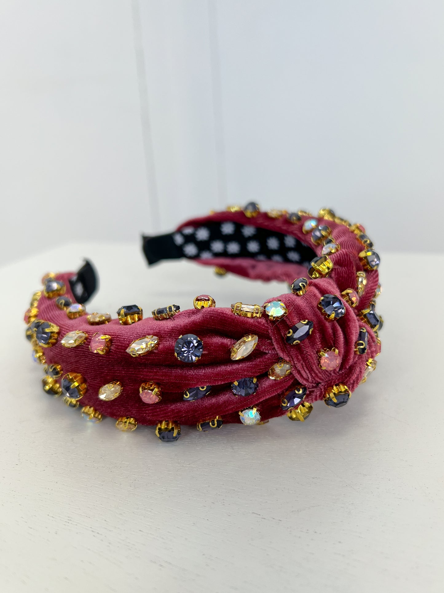 Luxury Crystal Knot Jeweled Headband
