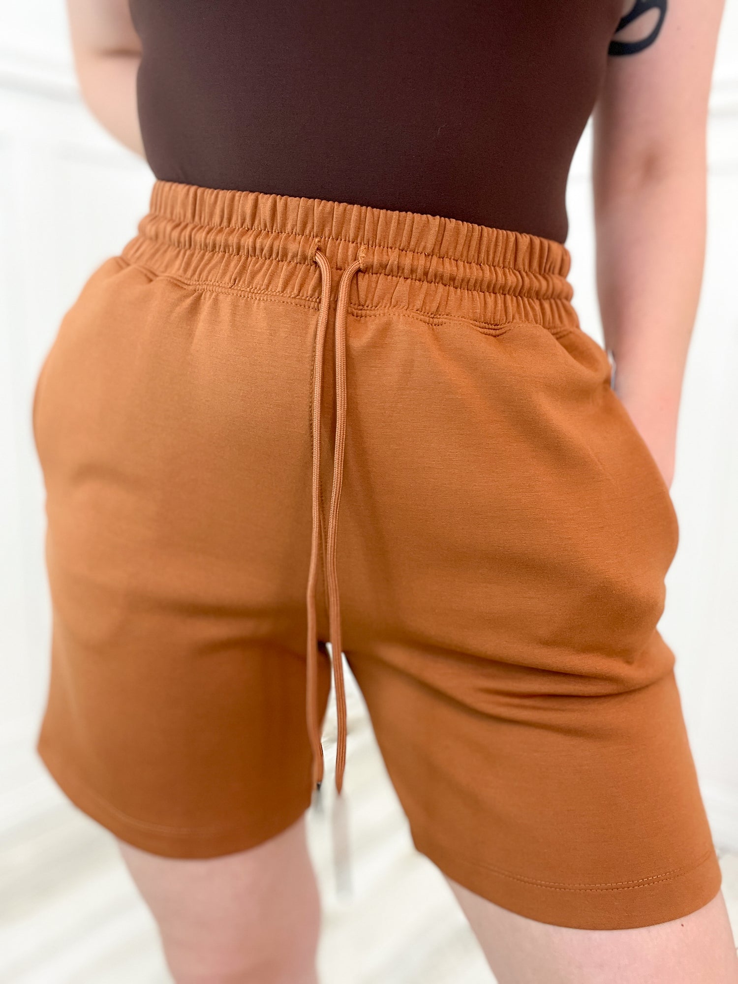 Ponti Shorts with Pockets