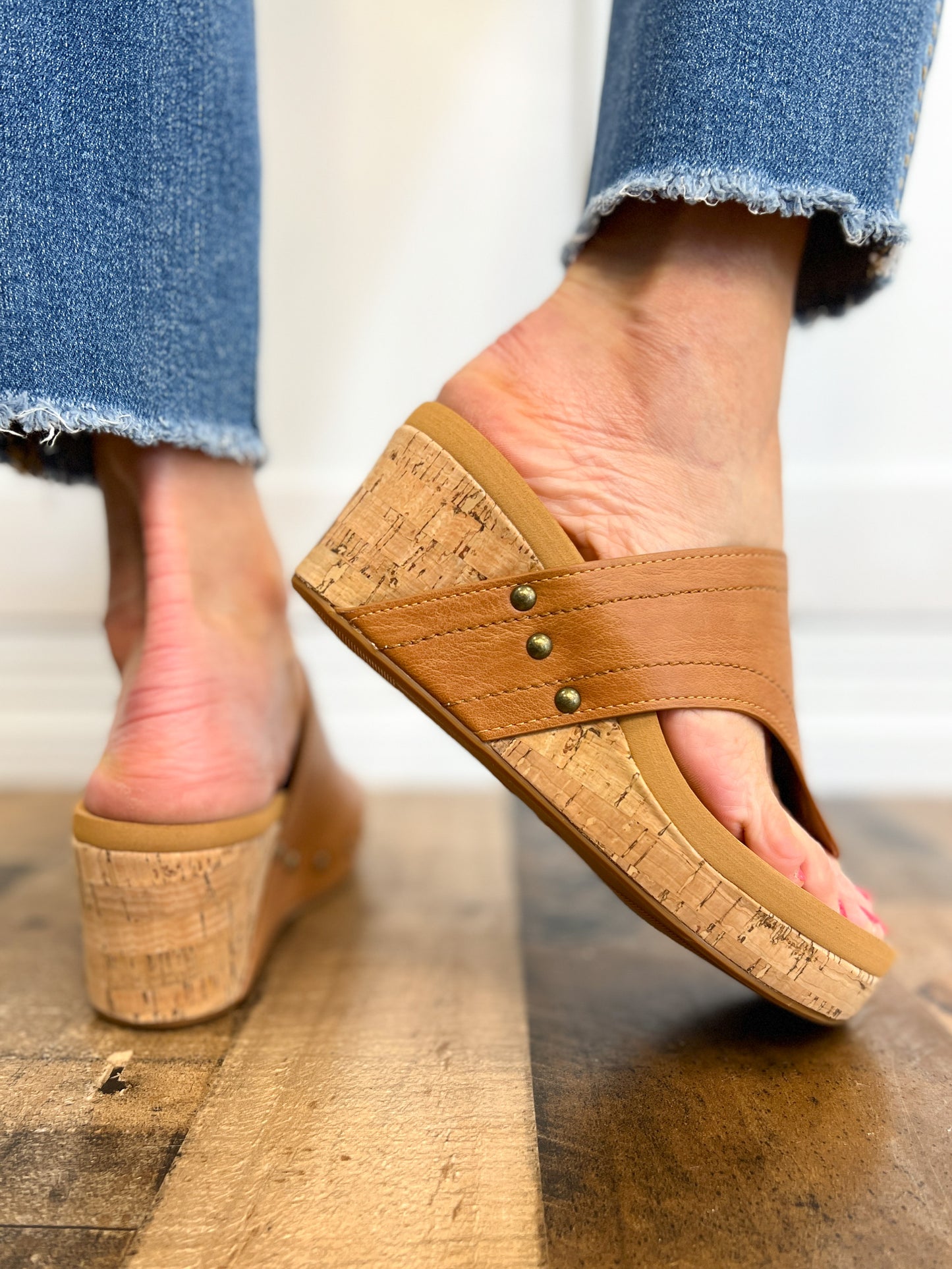 Corkys Flirty Wedge Sandals