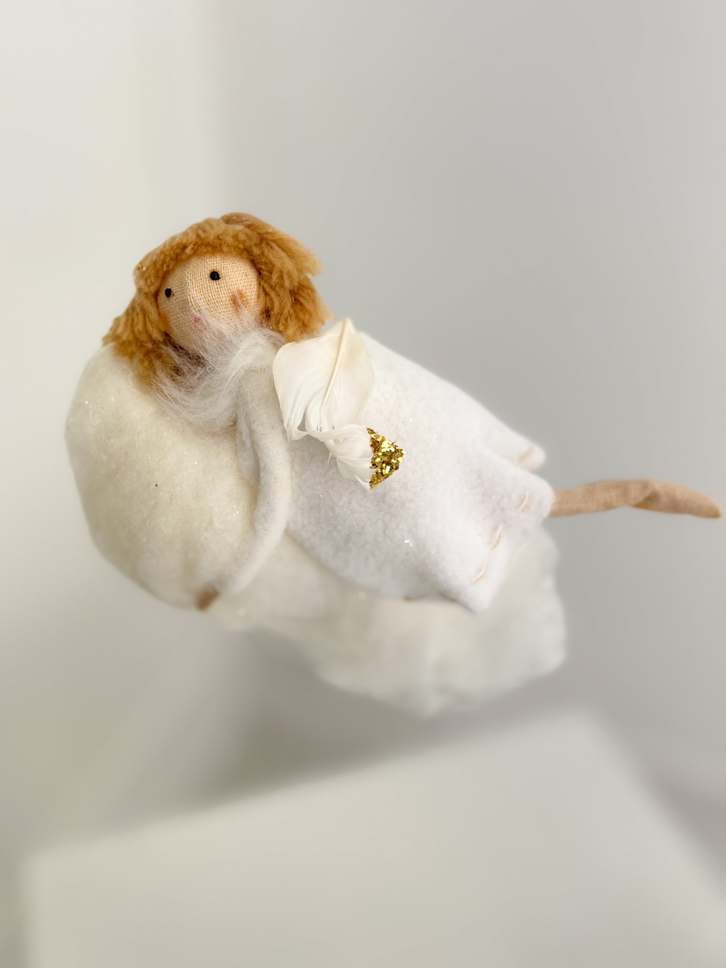 6 Knit Angel on Cloud, Set of 2