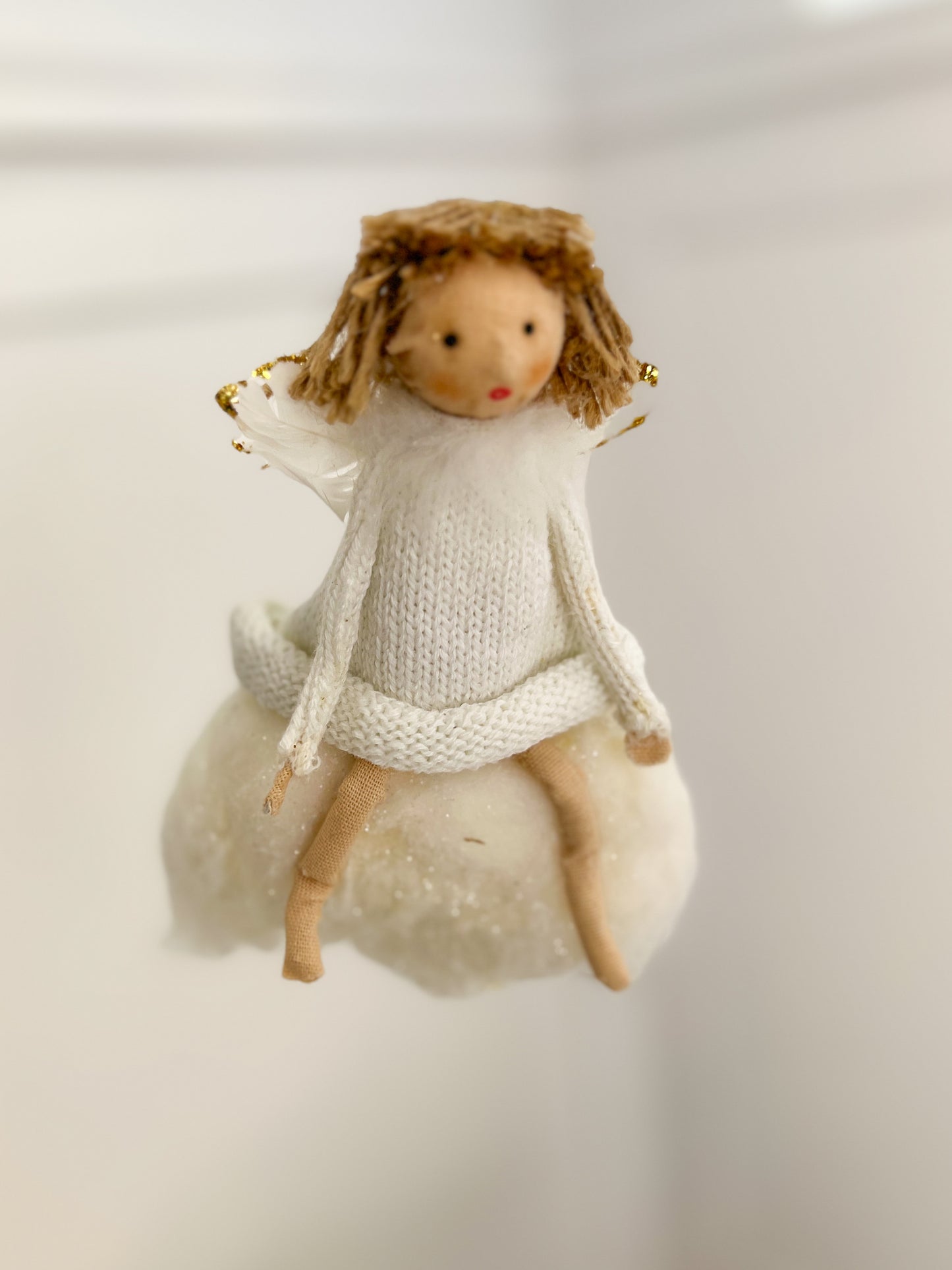 6 Knit Angel on Cloud, Set of 2