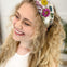 Satin Fabric Wide Jeweled Headband