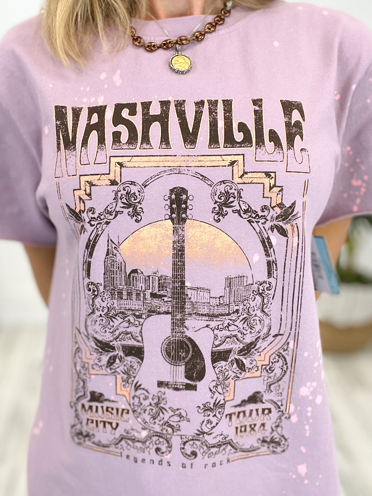 Nashville Music Row Graphic Tee