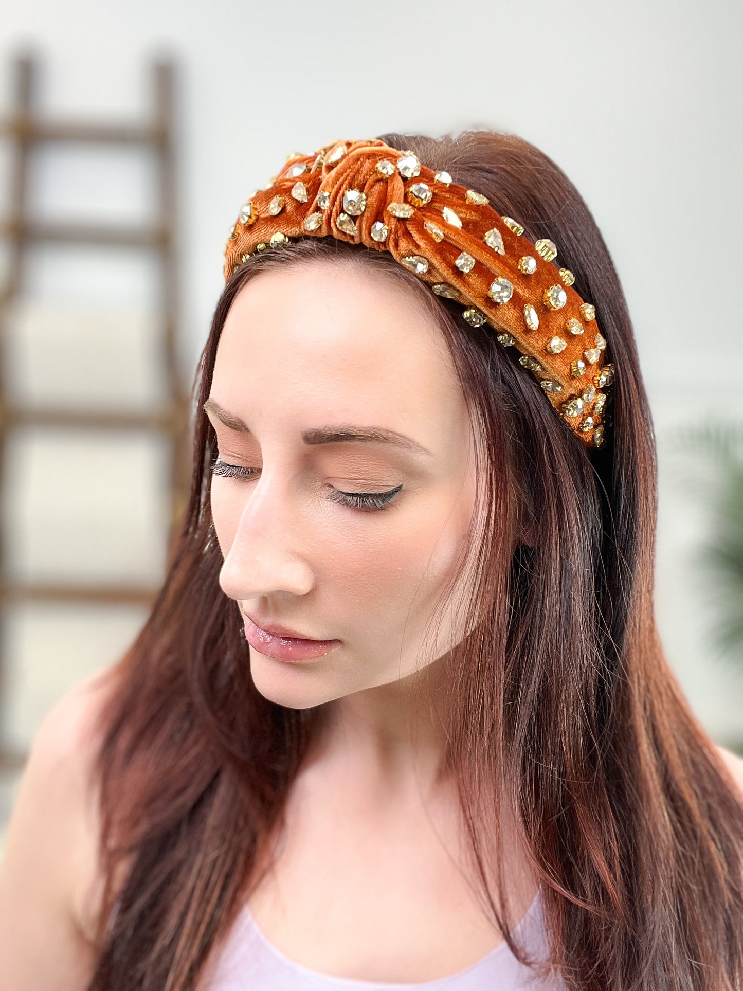 Luxury Crystal Knot Jeweled Headband