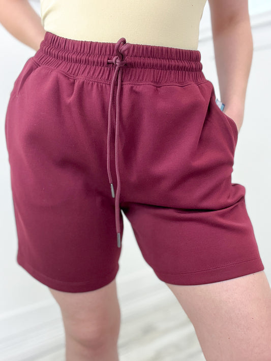 Ponti Shorts with Pockets