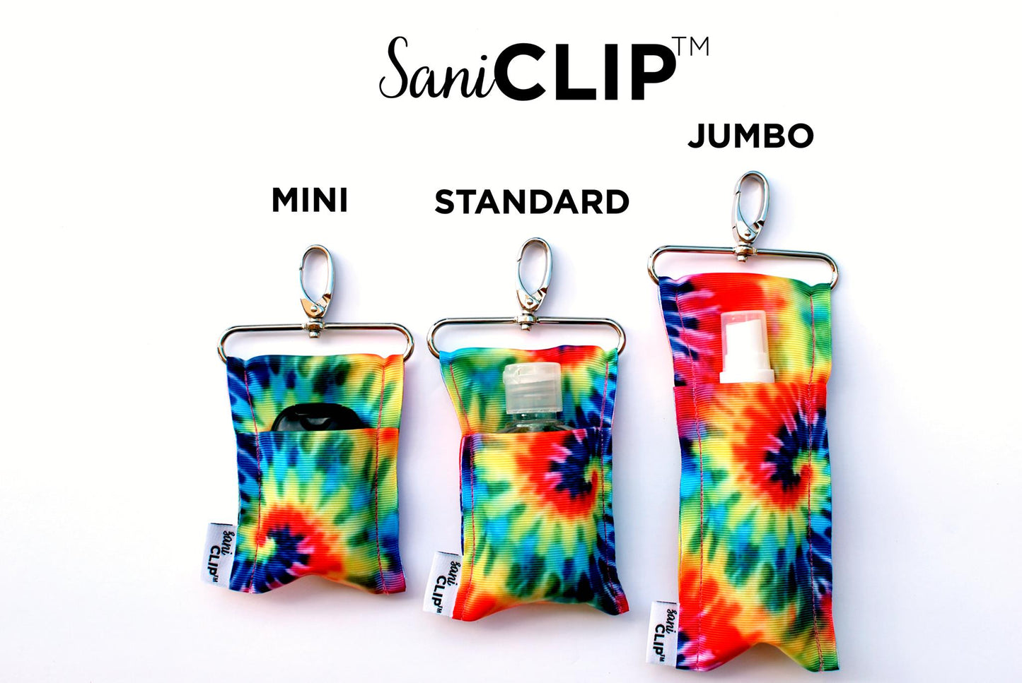 Tie Dye LippyClip and/or SaniClip™