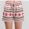 Christmas Print Shorts