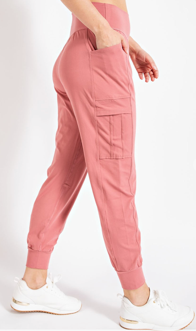 BUTTER JOGGER WITH SIDE POCKETS  - 2