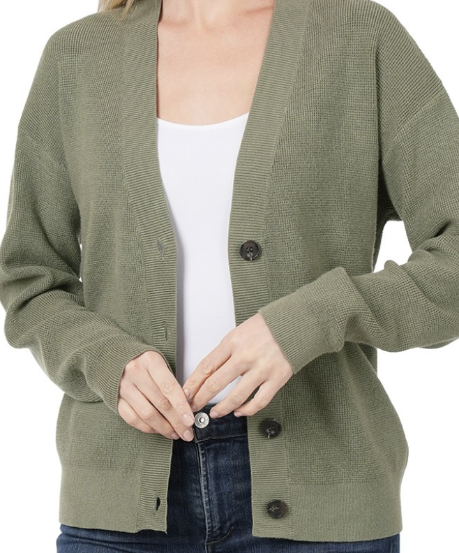 VISCOSE SWEATER CARDIGAN 3