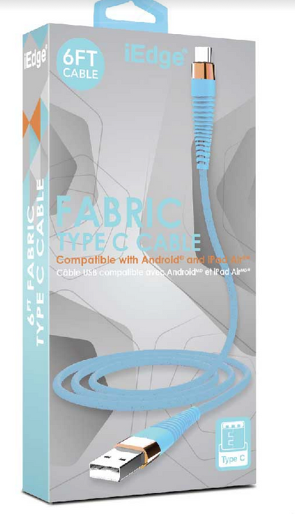 6FT FABRIC REINFORCED TYPE C CABLE