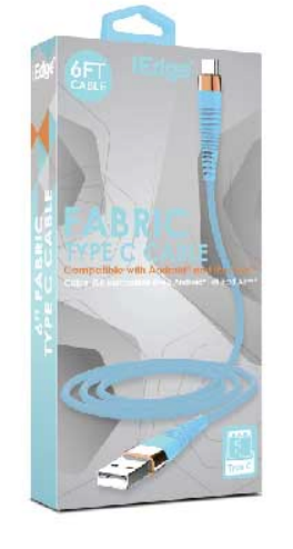 6FT FABRIC REINFORCED TYPE C CABLE