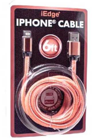 6FT VELVET IPHONE CABLE