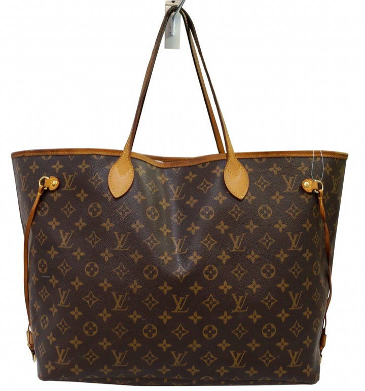 LOUIS VUITTON Monogram Canvas Neverfull GM Brown Tote Bag