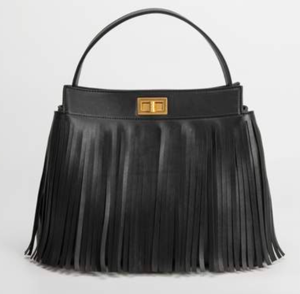 Fringed Top Handle Crossbody Anne