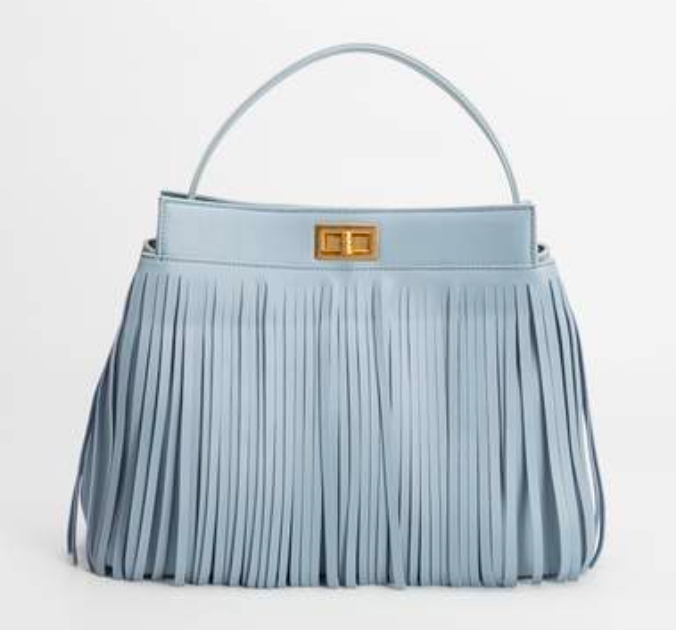 Fringed Top Handle Crossbody Anne