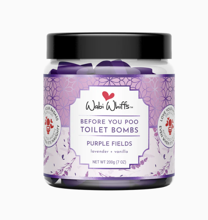 Purple Fields Toilet Bombs