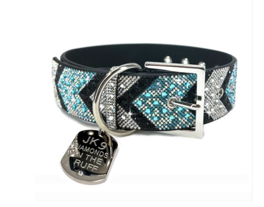 Diamond's in the Ruff Dog Collars