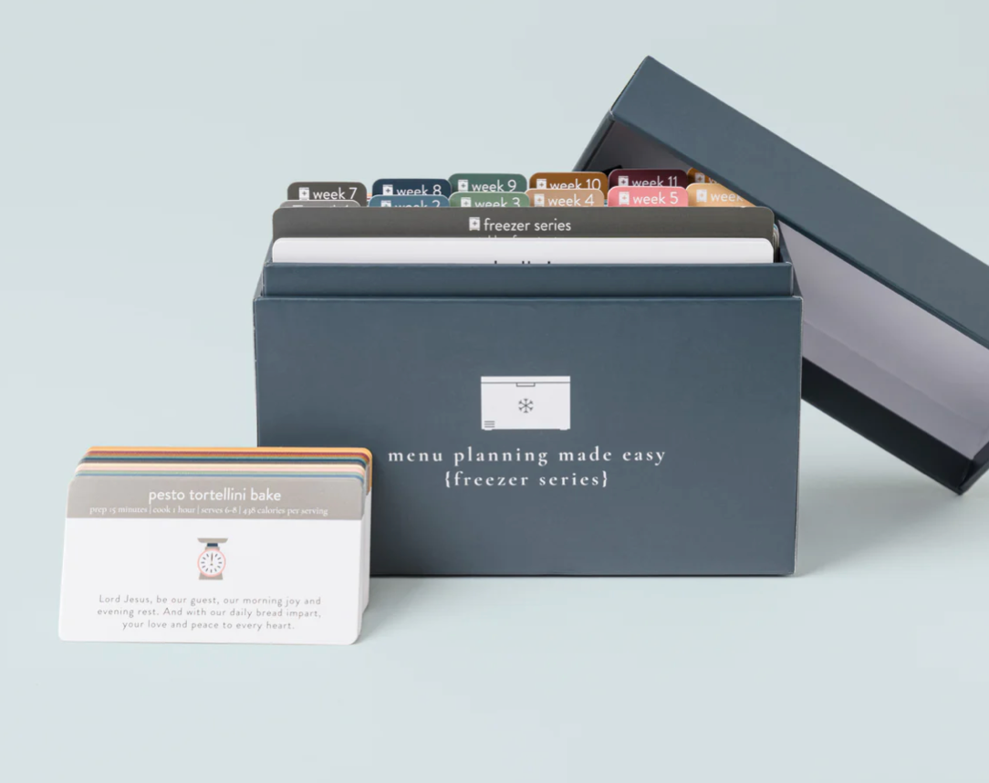 Menu Planning Boxes
