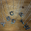 Stamped Letter Necklace -Small
