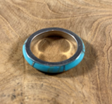 Turquoise Inlay Stacker Ring