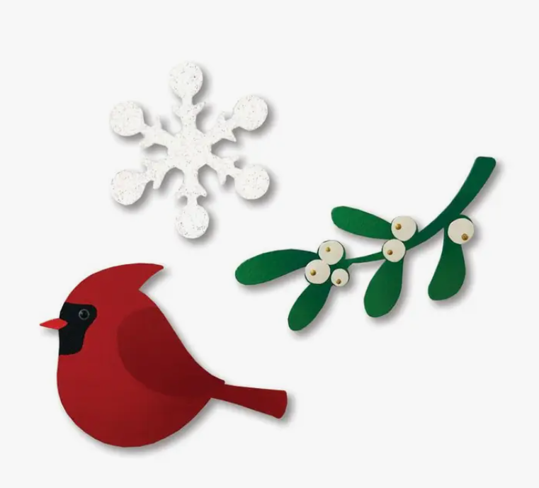 Roeda Holiday Magnets Sets of 3