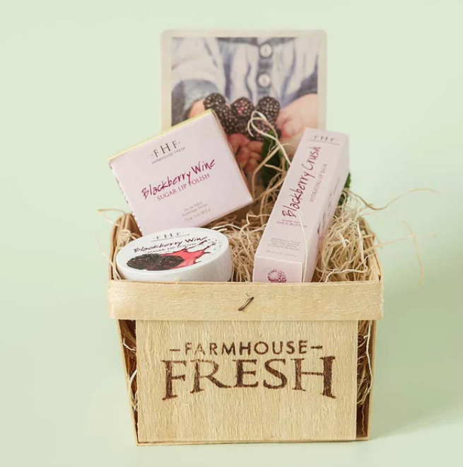 Farmhouse Fresh Lip Gift Basket