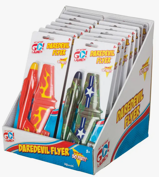 Get Outside GO! Launch Daredevil Flyer Toy Plane