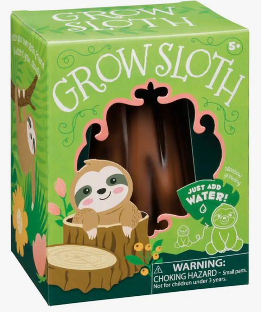 Grow A Sloth, Just Add Water Grow Toy