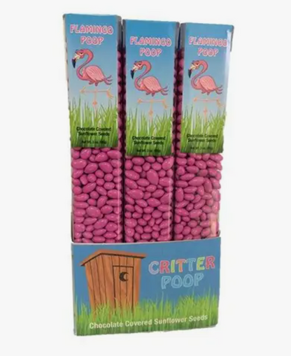 Poop, Chocolate Covered Sunny Seeds in 3 oz tubes