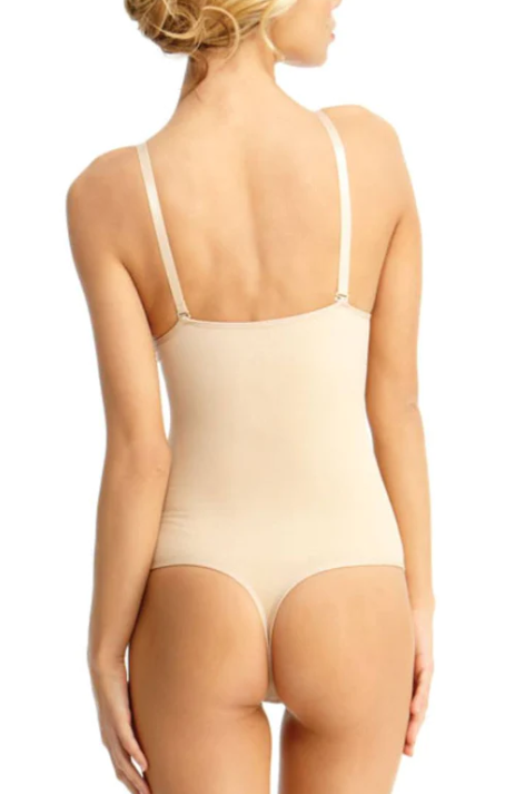 THONG COMPRESSION BODYSUIT SHAPER WITH UNDERWIRE