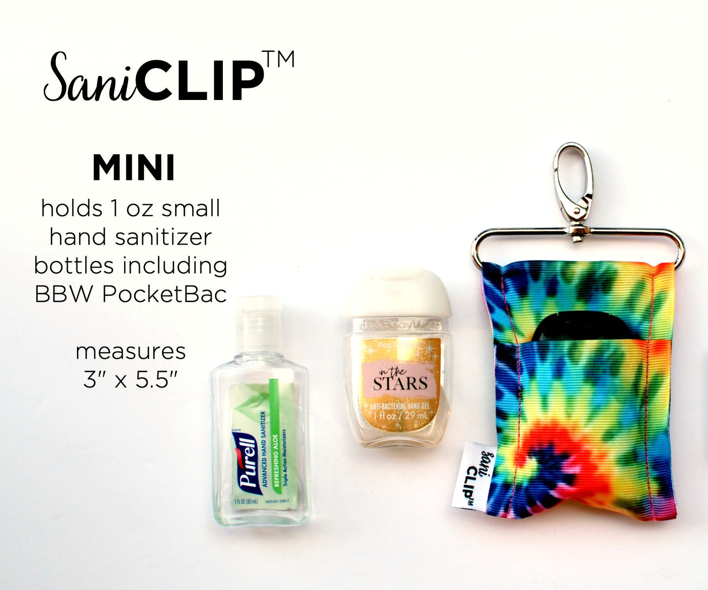 Tie Dye LippyClip and/or SaniClip™