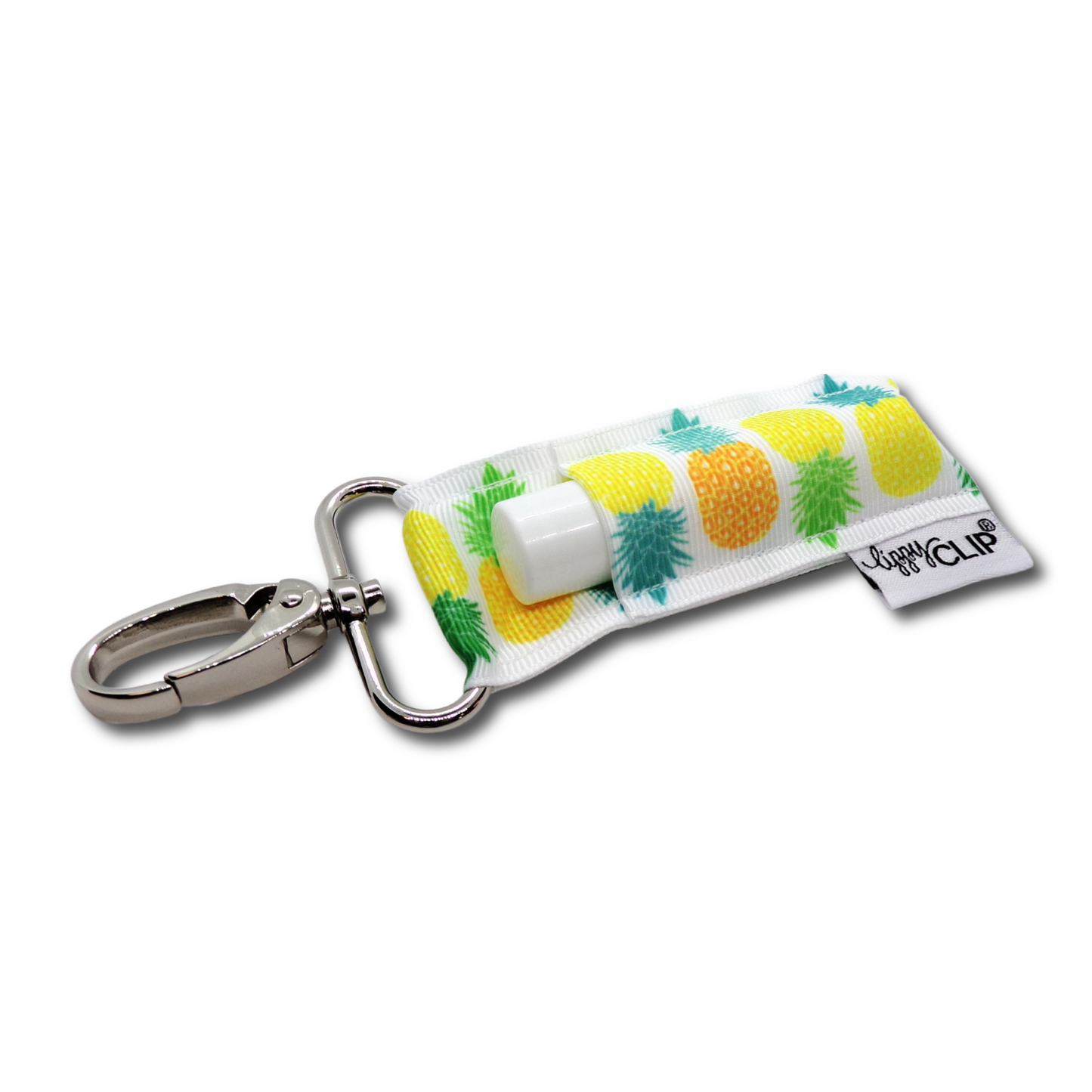 Summer Pineapples LippyClip® Lip Balm Holder