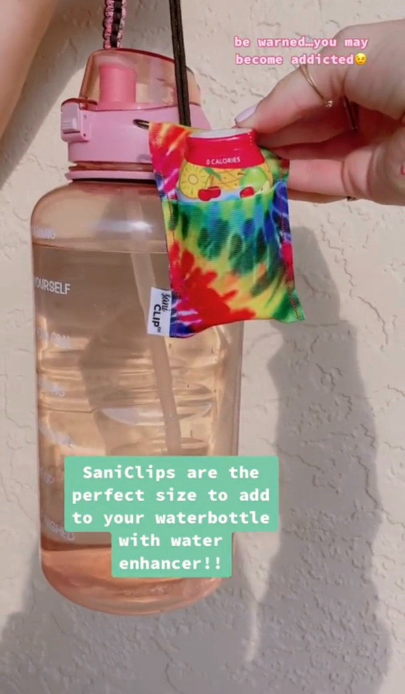 Tie Dye LippyClip and/or SaniClip™