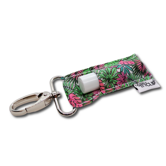 Tropical Garden LippyClip® Lip Balm Holder