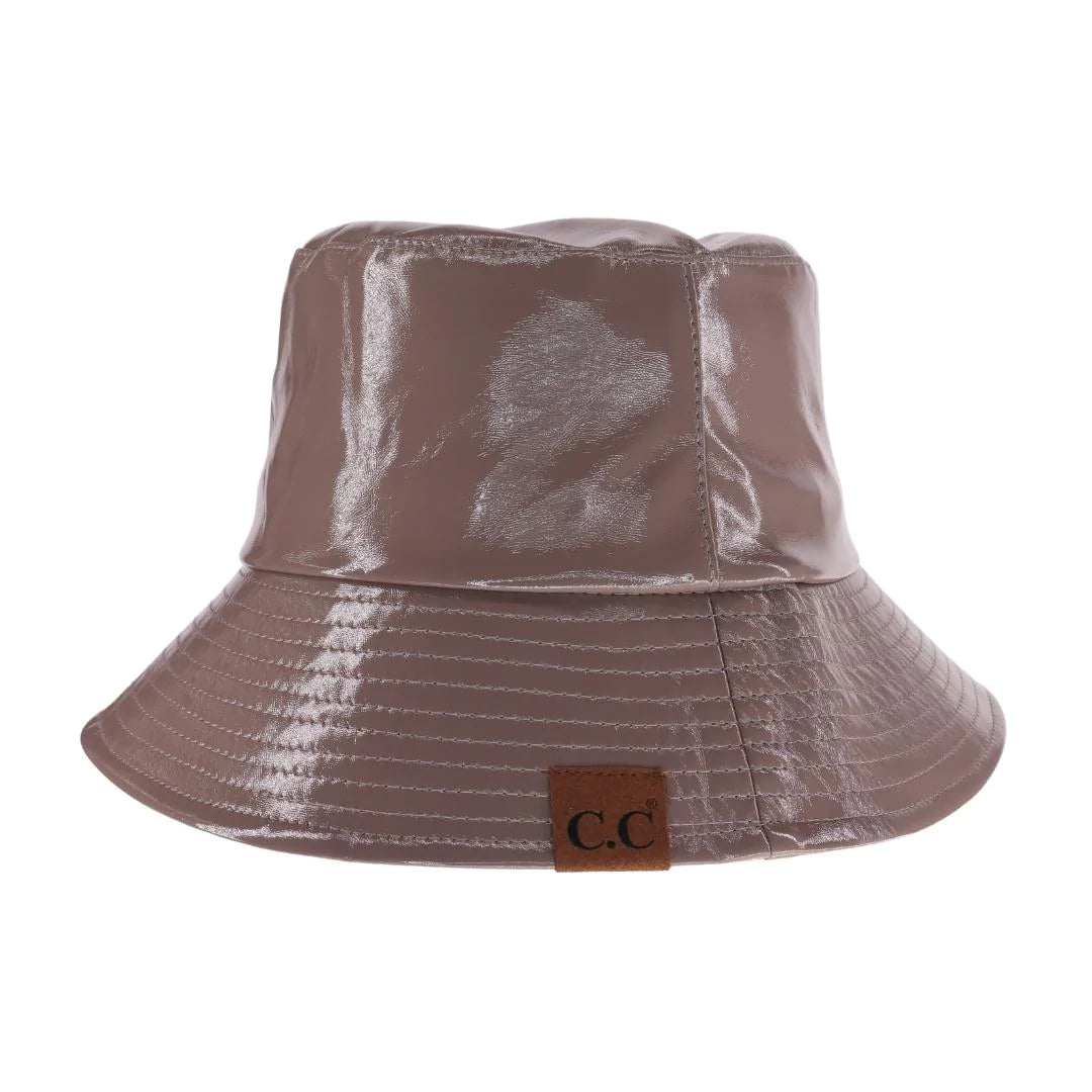 Vegan Leather C.C. Bucket Hat