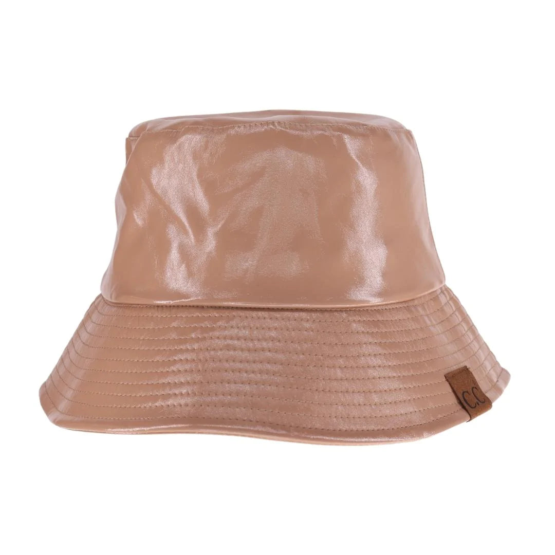 Vegan Leather C.C. Bucket Hat