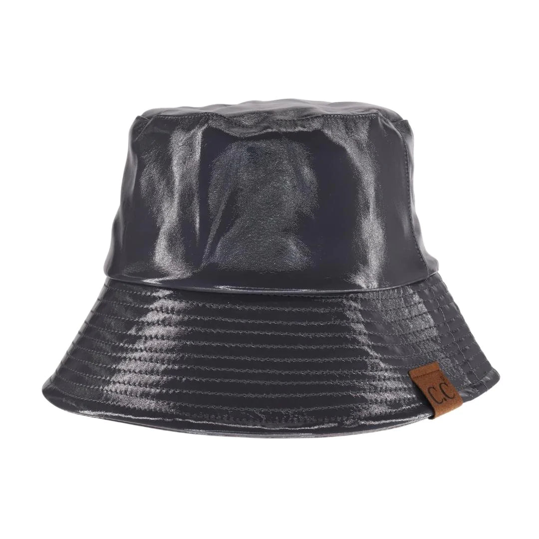 Vegan Leather C.C. Bucket Hat