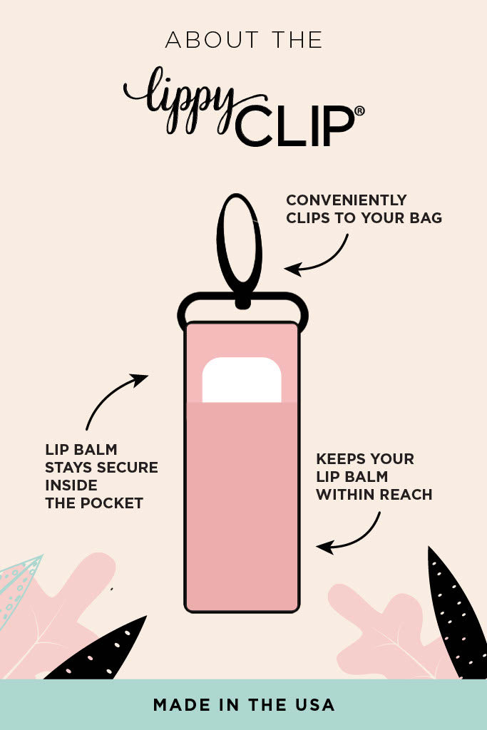 On the Seashore LippyClip® Lip Balm Holder
