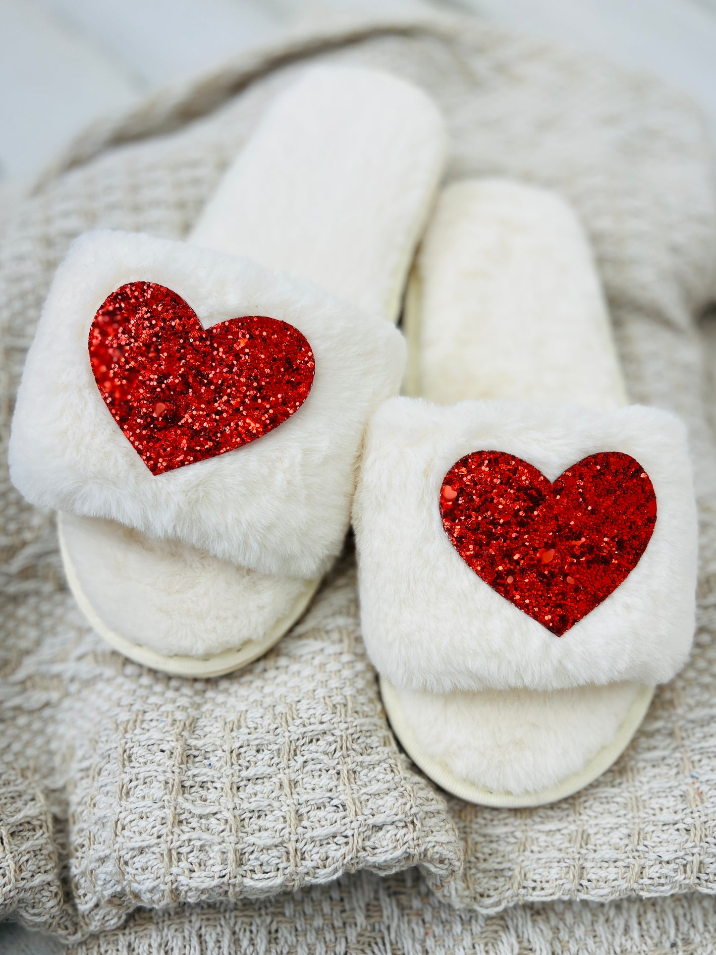 Cozy Hearts Slippers