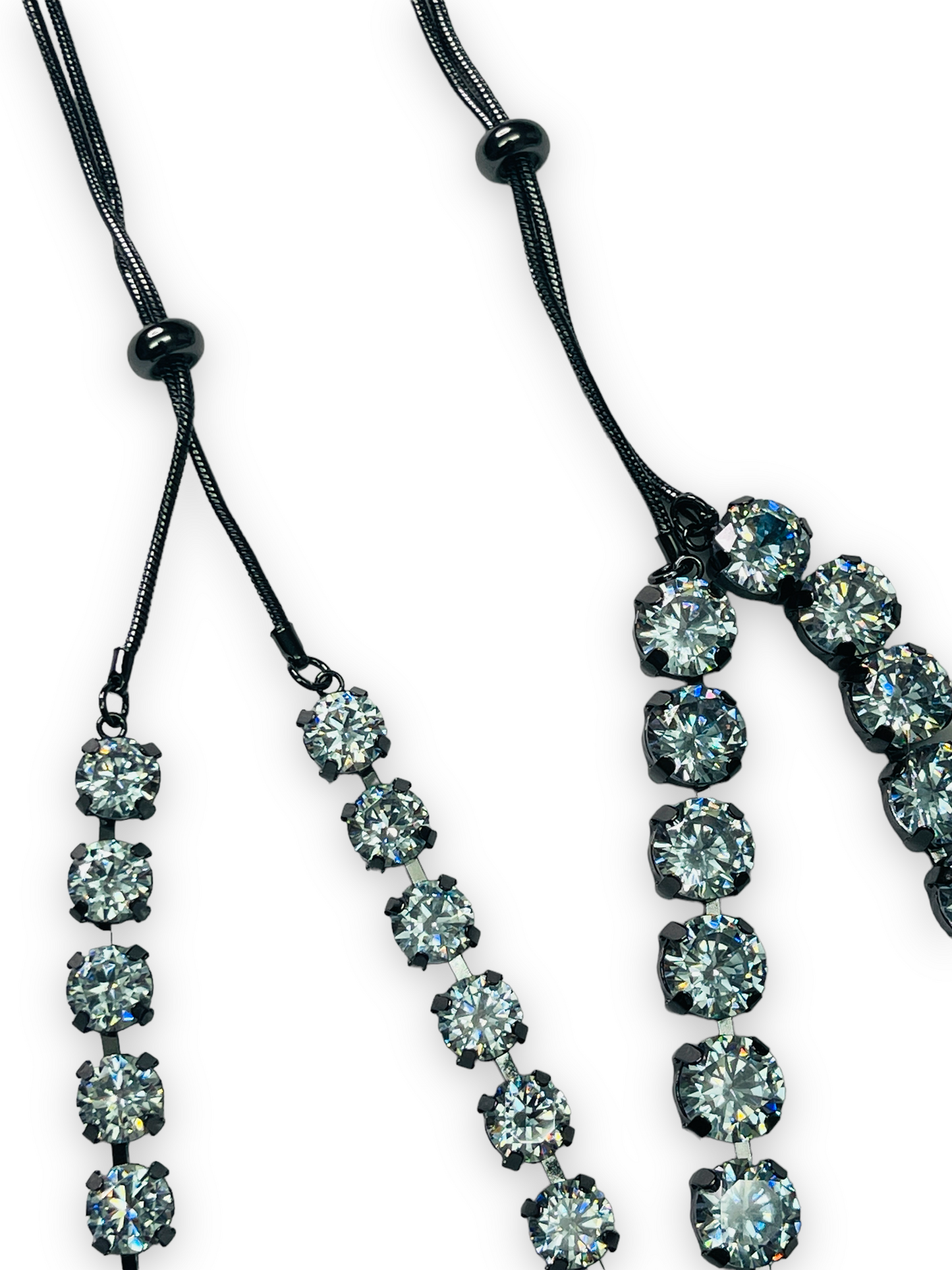 Emma Evelyn "Alice" CZ Diamond Adjustable Necklace