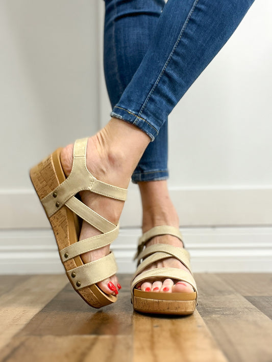 Corky's Sun Down Wedge Shoes