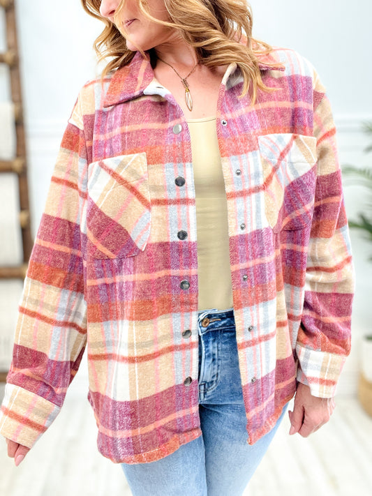 Colorful Plaid Shacket