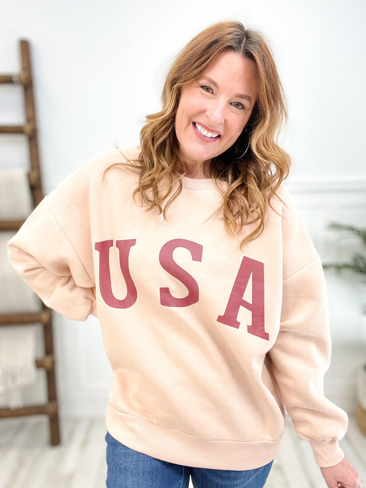 All American Girl USA Pullover