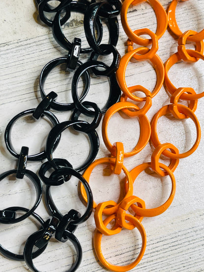 Large Circle Connector Necklace